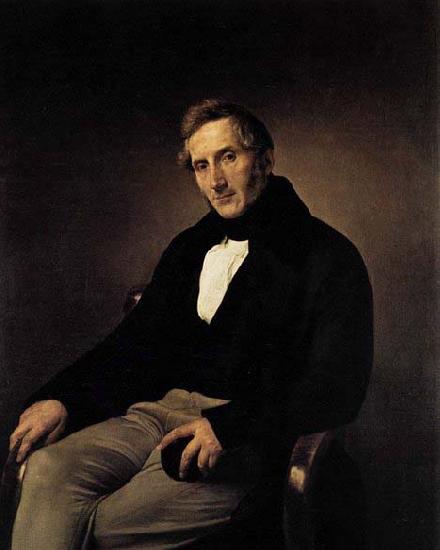 Francesco Hayez Portrait of Alessandro Manzoni